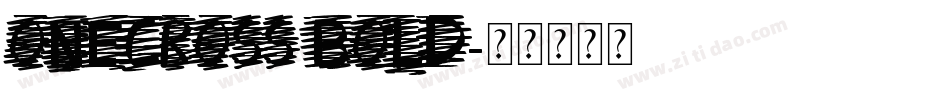 OneCross Bold字体转换